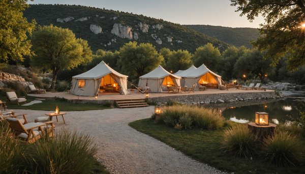 Ardeche comment organiser vacances camping luxe