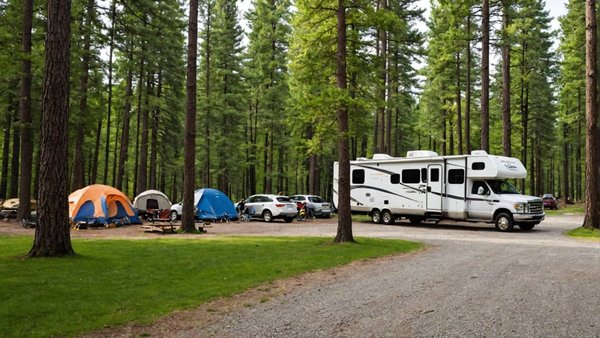 Quels sont les services proposés par les campings selon la catégorie ?